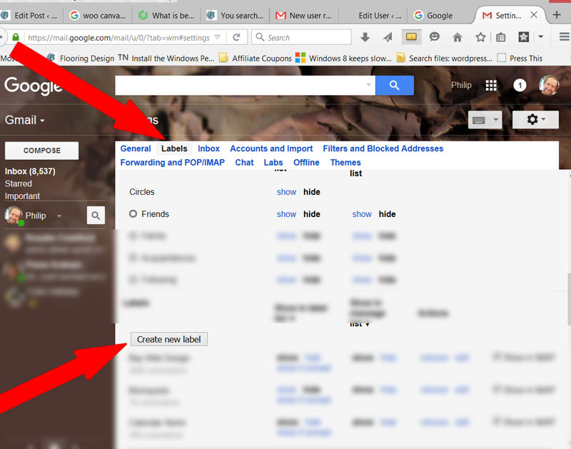 Gmail How to set up a label and filter Bay  Design